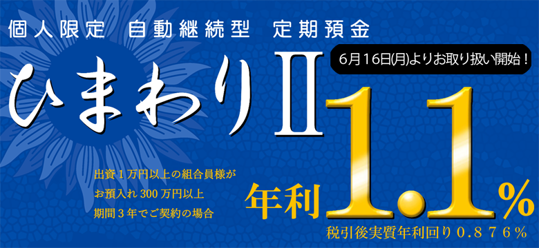 スーパー定期『ひまわりⅡ』